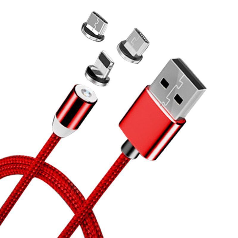 Magnetic Three-in-one Fast Charge Data Cable - 𝓢𝓱𝓸𝓹𝓵𝓮𝓬𝔂