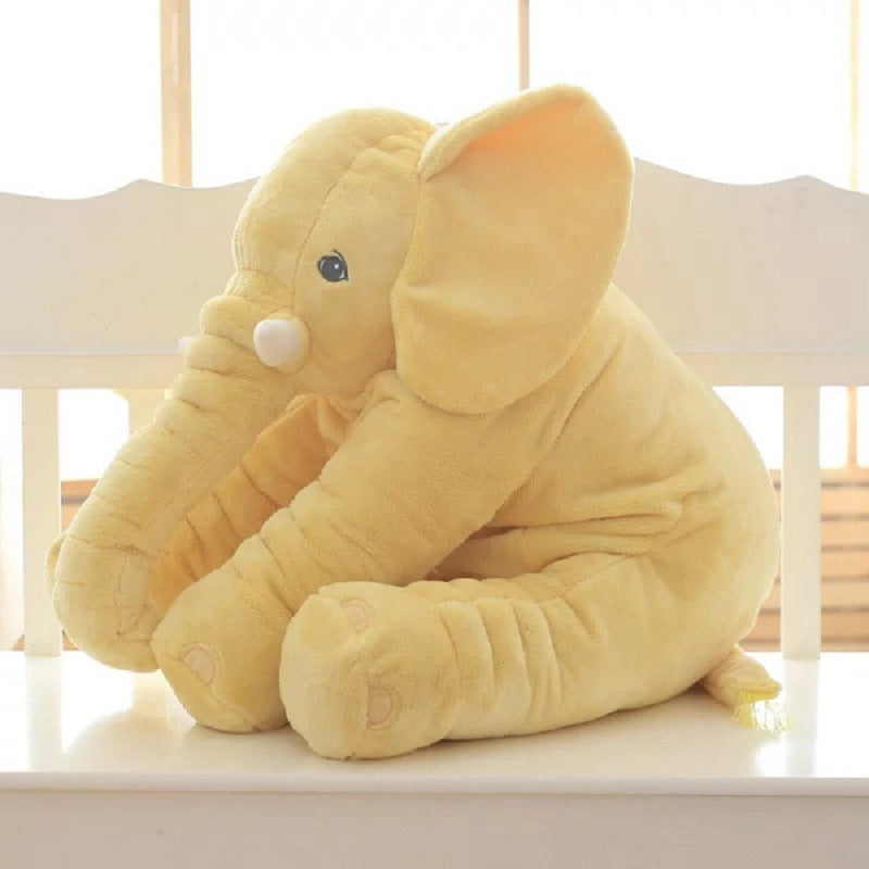Soft Comfort Elephant Plush Toy  Accompany Sleeping Baby Sleep Child Pillow Leather Shell - 𝓢𝓱𝓸𝓹𝓵𝓮𝓬𝔂