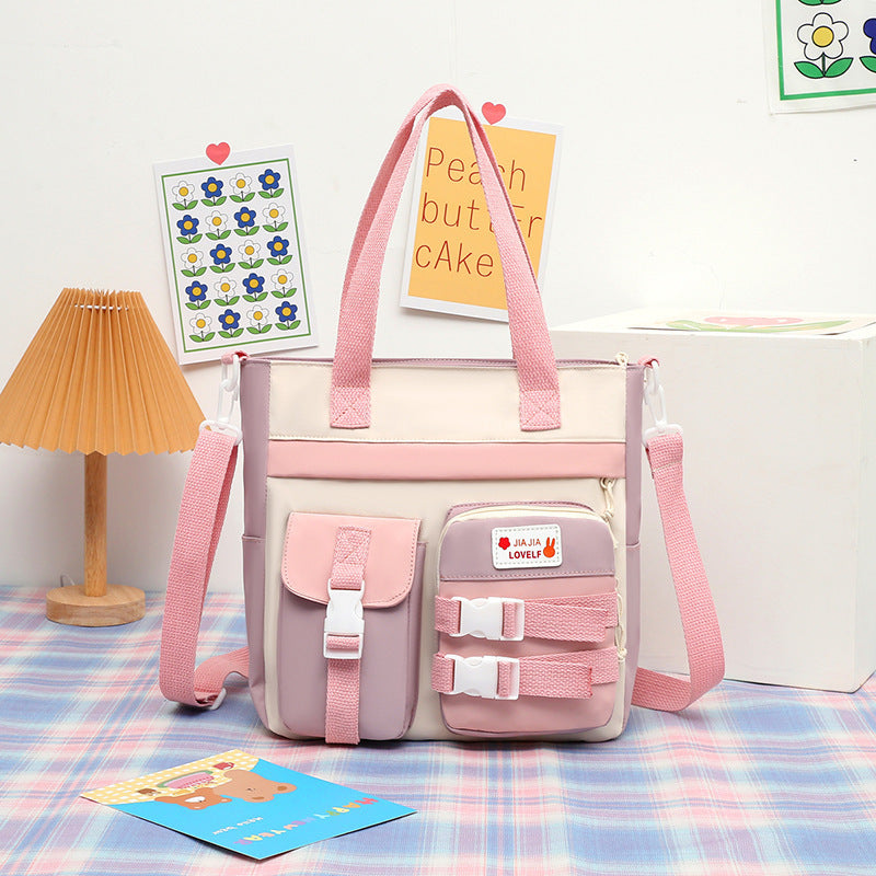 Elementary School Students' One Shoulder Art Bag, Boys' And Girls' Study Bag - 𝓢𝓱𝓸𝓹𝓵𝓮𝓬𝔂