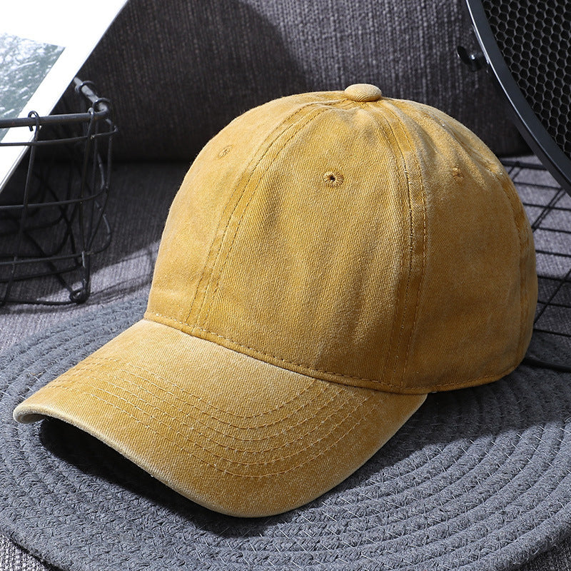 Washed Baseball Caps For Men And Women Outdoor Distressed Sun Hats Simple Caps - 𝓢𝓱𝓸𝓹𝓵𝓮𝓬𝔂