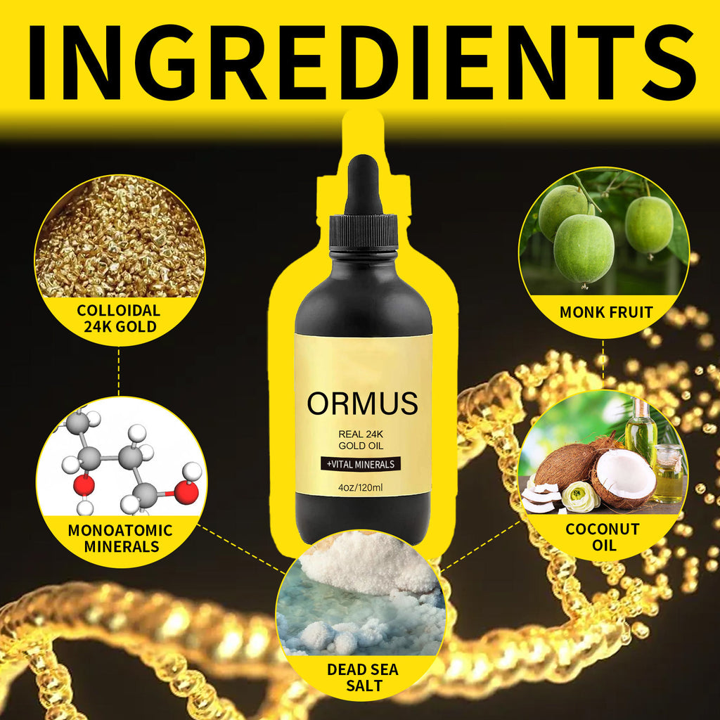 Mineral Health Drops Ormus Golden Oil 24K Drops - 𝓢𝓱𝓸𝓹𝓵𝓮𝓬𝔂