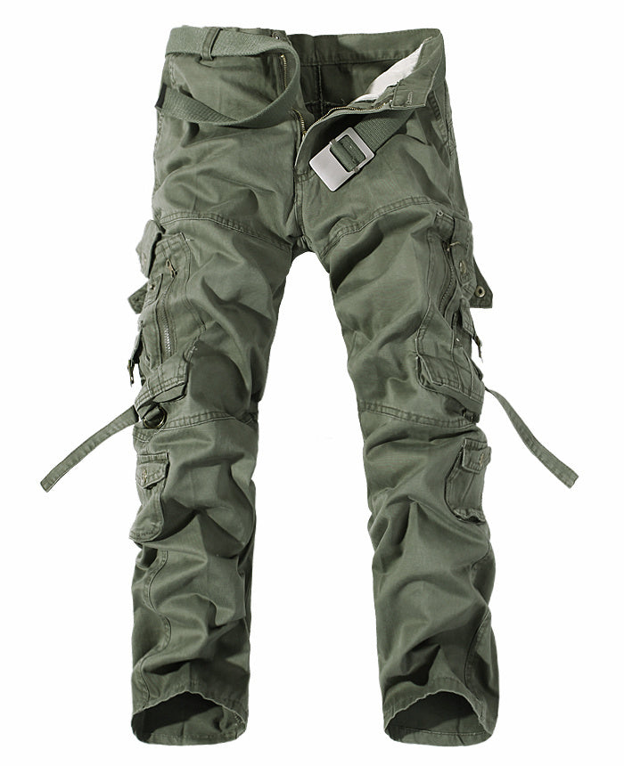 Men's Multi-pocket Cargo Pants Washed Hot Sale Cargo Pants - 𝓢𝓱𝓸𝓹𝓵𝓮𝓬𝔂
