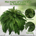 Artificial Fern Flower Arrangement Green Plant Plastic Crafts - 𝓢𝓱𝓸𝓹𝓵𝓮𝓬𝔂