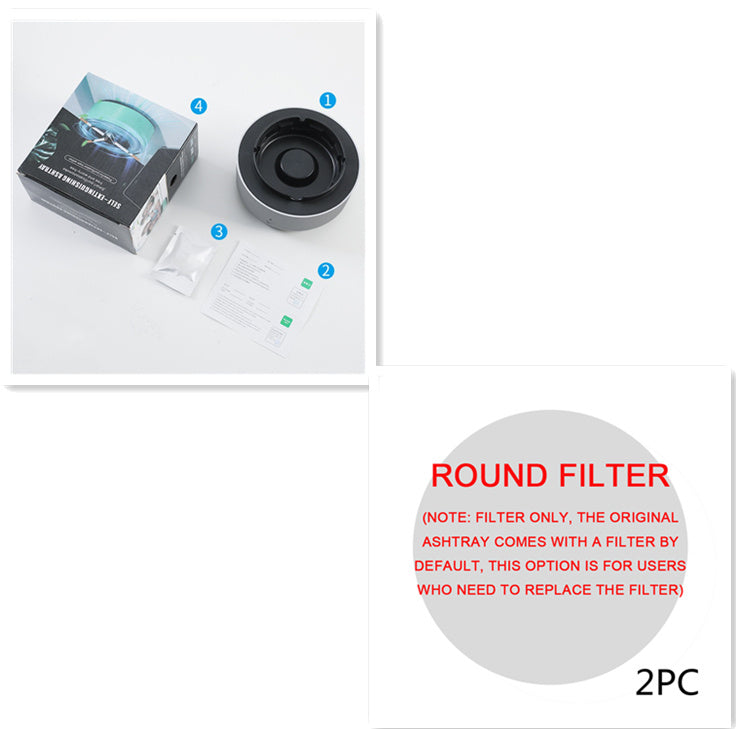 Smoke Removal Air Purification Ashtray Anion Purification Practical Automatic Purifier Ashtray Portable Gadgets For Car Ashtray - 𝓢𝓱𝓸𝓹𝓵𝓮𝓬𝔂