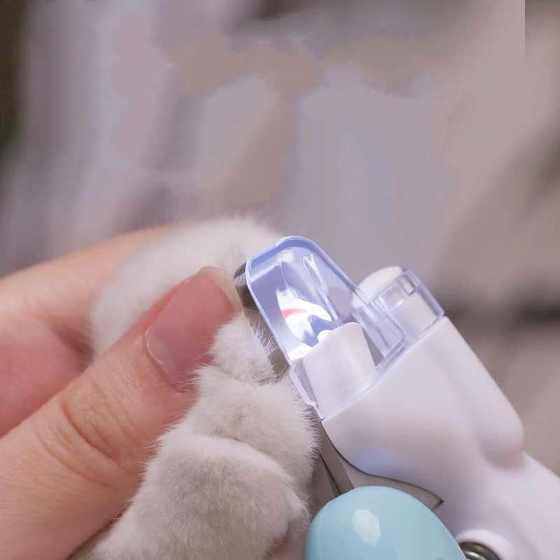 Pet Nail Clippers Dog Nail Clippers Cat Nail Clippers LED Electric Nail Grinder Pet Supplies LED Light Pet Nail Clippers - 𝓢𝓱𝓸𝓹𝓵𝓮𝓬𝔂