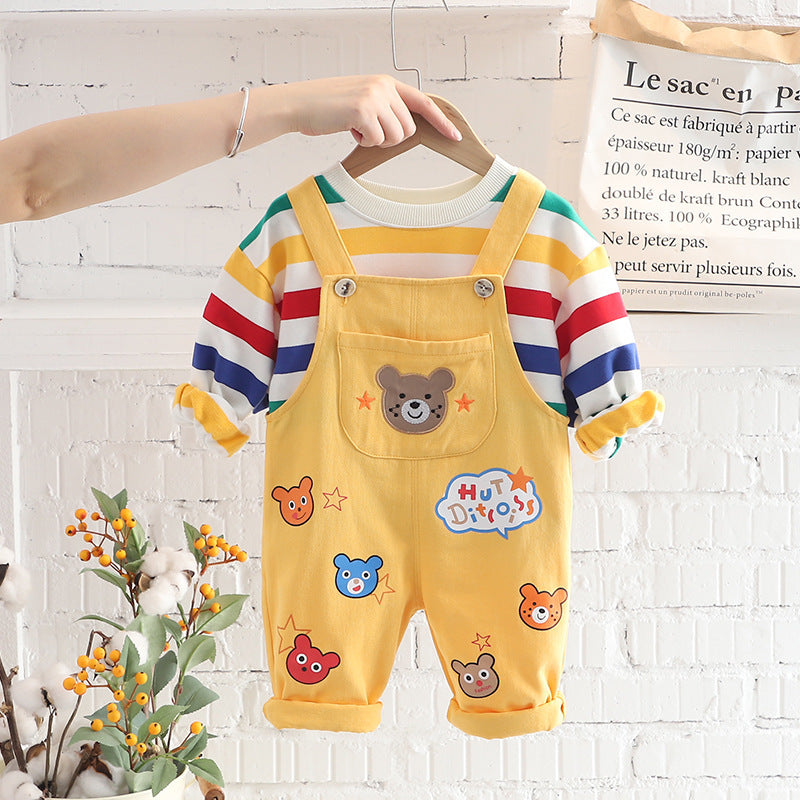 Boys' Top Overalls Suit - 𝓢𝓱𝓸𝓹𝓵𝓮𝓬𝔂