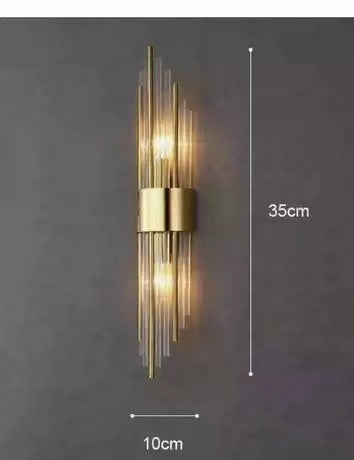 Lamp In The Living Room Crystal TV Background Wall Lamp - 𝓢𝓱𝓸𝓹𝓵𝓮𝓬𝔂