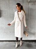 Fashion Casual Woolen Coat Women - 𝓢𝓱𝓸𝓹𝓵𝓮𝓬𝔂