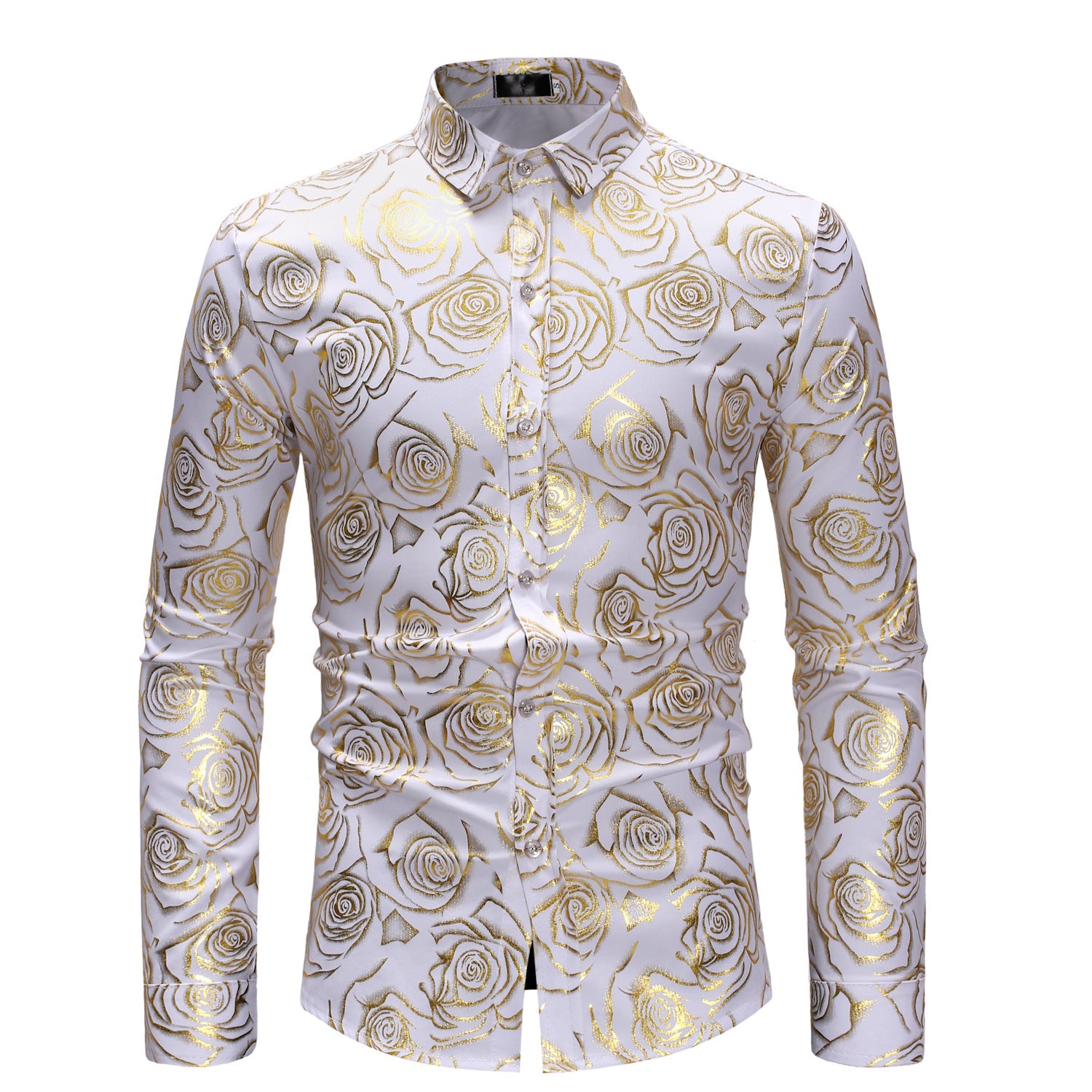 Fashion Fashion Floral Printed Men's Casual Long Sleeve Shirt - 𝓢𝓱𝓸𝓹𝓵𝓮𝓬𝔂
