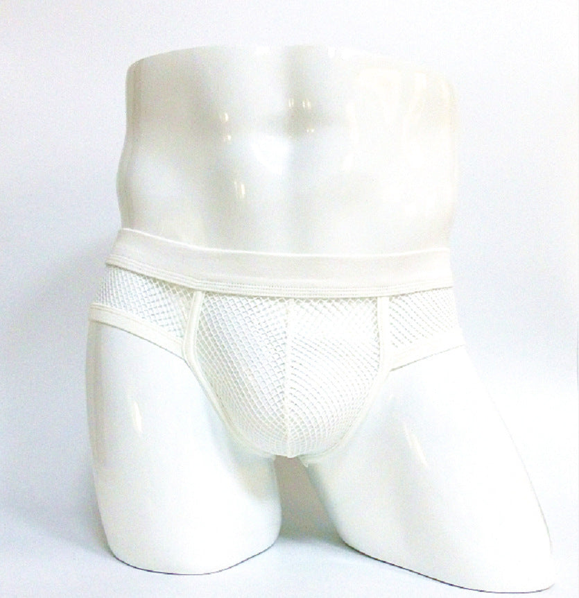 Men's Underwear Transparent Mesh Briefs Low Waist Convex Design Underwear Men - 𝓢𝓱𝓸𝓹𝓵𝓮𝓬𝔂