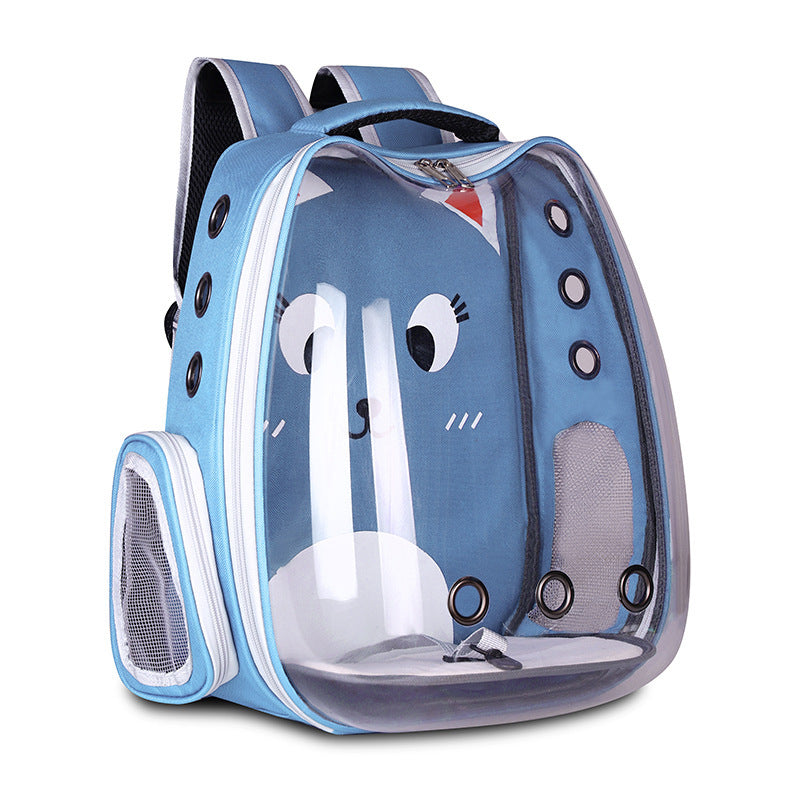 Pet Supplies Pet Backpack Convenient Pet Space Bag Breathable Shoulder Cat Bag Dog Bag - 𝓢𝓱𝓸𝓹𝓵𝓮𝓬𝔂