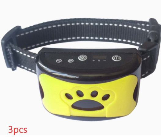 Dog Training Collar Waterproof Electric Pet Remote Control Rechargeable Dogs Trainer Bark Arrester With Shock Vibration Sound - 𝓢𝓱𝓸𝓹𝓵𝓮𝓬𝔂