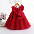 Girls Dress Dress Big Bow Girl Korean Style Baby Girl Dress - 𝓢𝓱𝓸𝓹𝓵𝓮𝓬𝔂