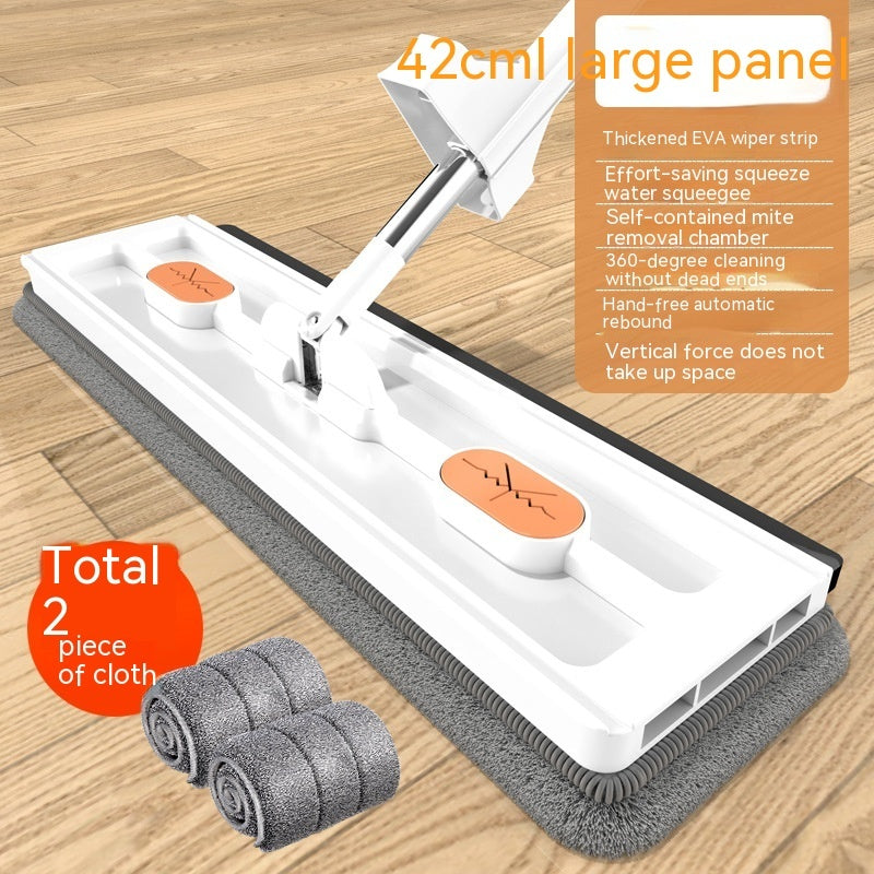 New Style Large Flat Mop 360 Rotating Mop Suitable Various Types Flooring Strong Water Absorption For Home Cleaning Floors - 𝓢𝓱𝓸𝓹𝓵𝓮𝓬𝔂