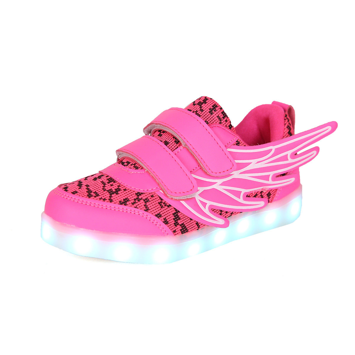 Children's shoes led light shoes children's wings light shoes usb charging colorful luminous shoes casual light shoes - 𝓢𝓱𝓸𝓹𝓵𝓮𝓬𝔂