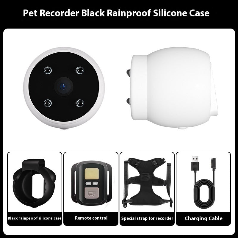 Pets Recorder Pet Tracker Collar Dogs And Cats Viewing Angle Motion Recording Camera Action Camera With Video Records Cat Collars Camera Sport Pet Products - 𝓢𝓱𝓸𝓹𝓵𝓮𝓬𝔂