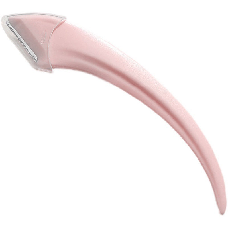 Eyebrow Trimming Knife With Comb Curved Moon Small Beauty Supplies Gadgets - 𝓢𝓱𝓸𝓹𝓵𝓮𝓬𝔂