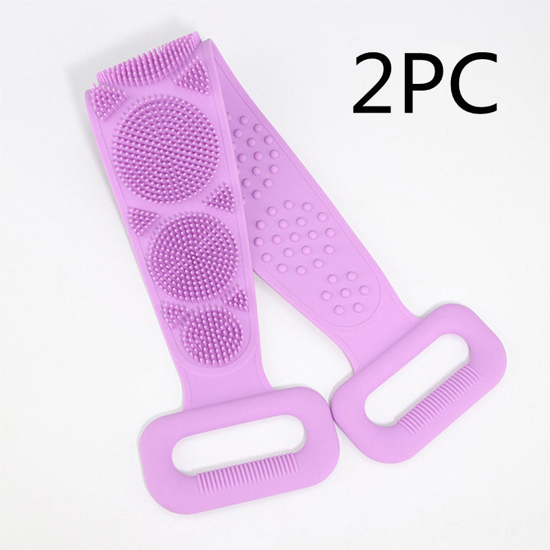 Bath Towel Silicone Rubbing Back Towel - 𝓢𝓱𝓸𝓹𝓵𝓮𝓬𝔂