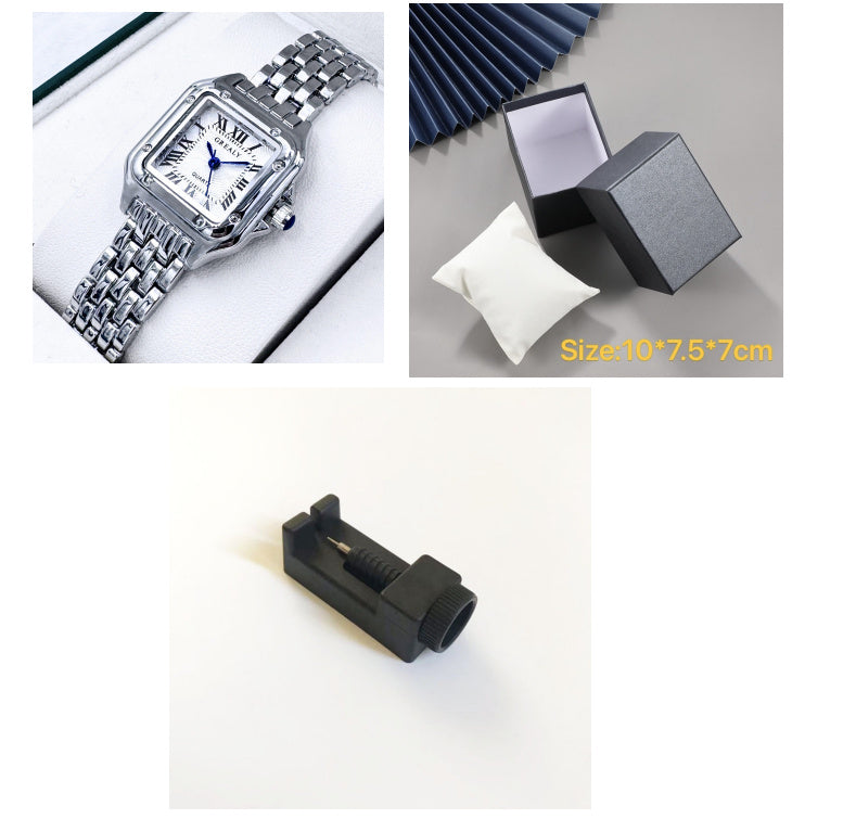 Waterproof Women's Square Watch Fashion - 𝓢𝓱𝓸𝓹𝓵𝓮𝓬𝔂