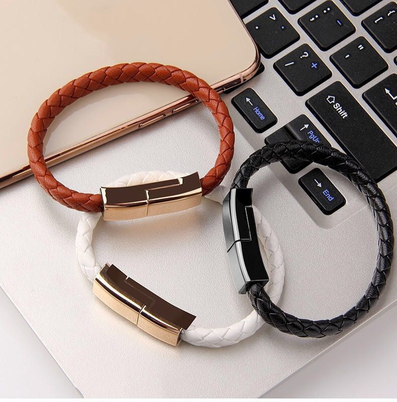 New Bracelet Charger USB Charging Cable Data Charging Cord For IPhone14 13 Max USB C Cable For Phone Micro Cable - 𝓢𝓱𝓸𝓹𝓵𝓮𝓬𝔂