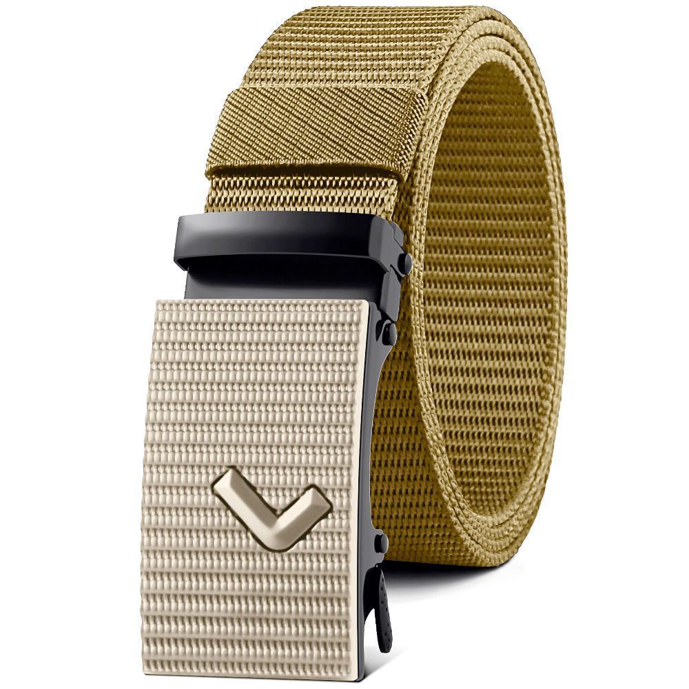 Nylon Waistband Men's Automatic Buckle Outdoor Canvas Belt - 𝓢𝓱𝓸𝓹𝓵𝓮𝓬𝔂