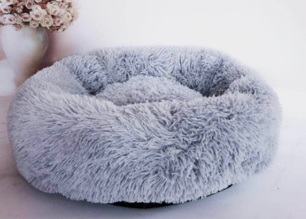 Dog Beds For Small Dogs Round Plush Cat Litter Kennel Pet Nest Mat Puppy Beds - 𝓢𝓱𝓸𝓹𝓵𝓮𝓬𝔂