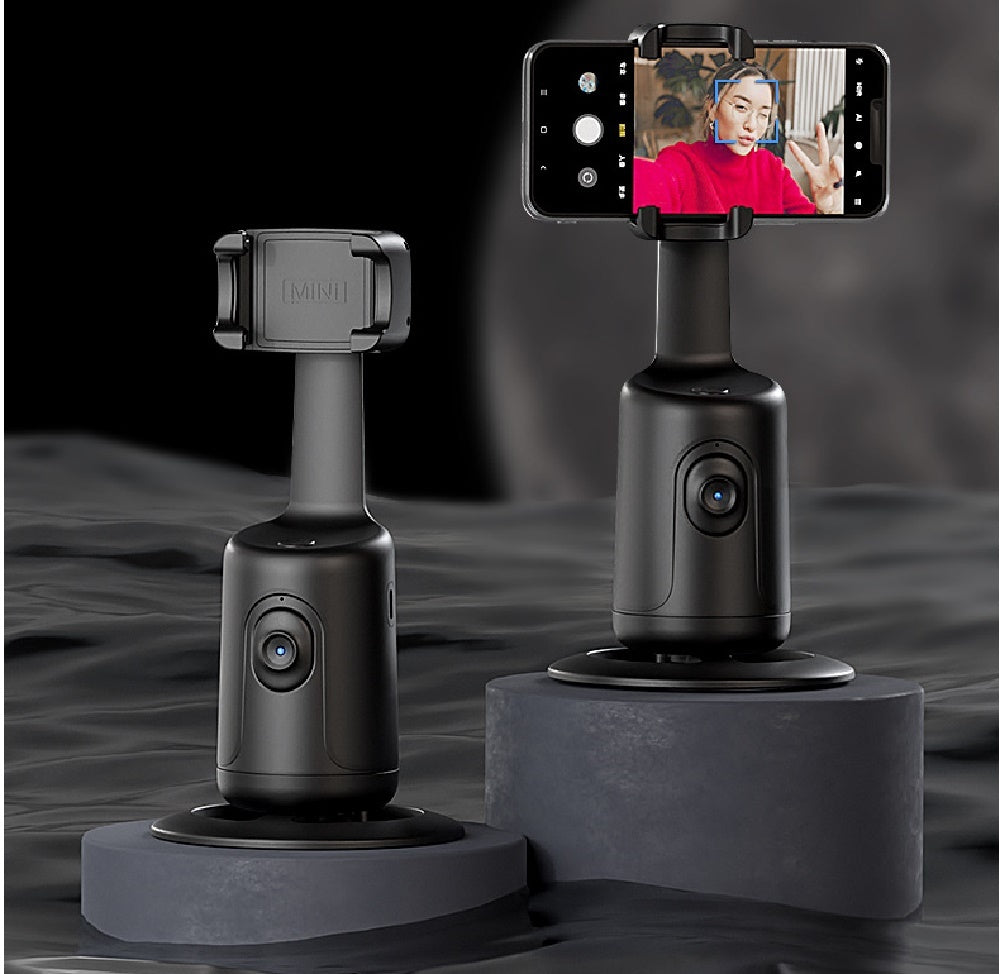 360 Auto Face Tracking Gimbal AI Smart Gimbal Face Tracking Auto Phone Holder For Smartphone Video Vlog Live Stabilizer Tripod - 𝓢𝓱𝓸𝓹𝓵𝓮𝓬𝔂