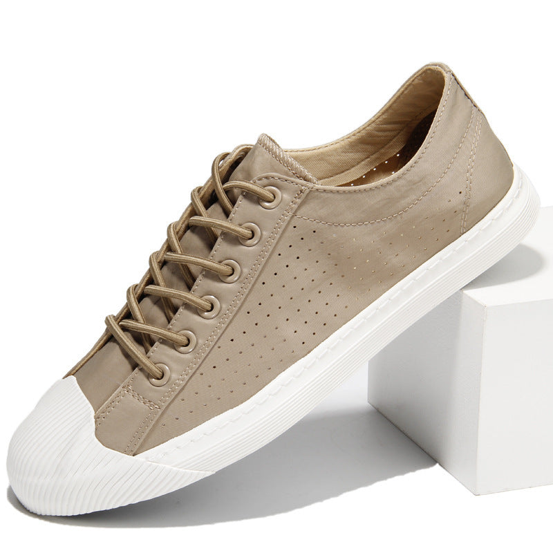 Summer New Men's Slip-on Breathable Canvas Shoes Soft Comfortable Low-top Board Shoes - 𝓢𝓱𝓸𝓹𝓵𝓮𝓬𝔂