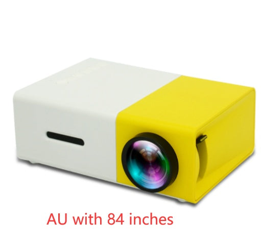 Portable Projector 3D Hd Led Home Theater Cinema HDMI-compatible Usb Audio Projector Yg300 Mini Projector - 𝓢𝓱𝓸𝓹𝓵𝓮𝓬𝔂