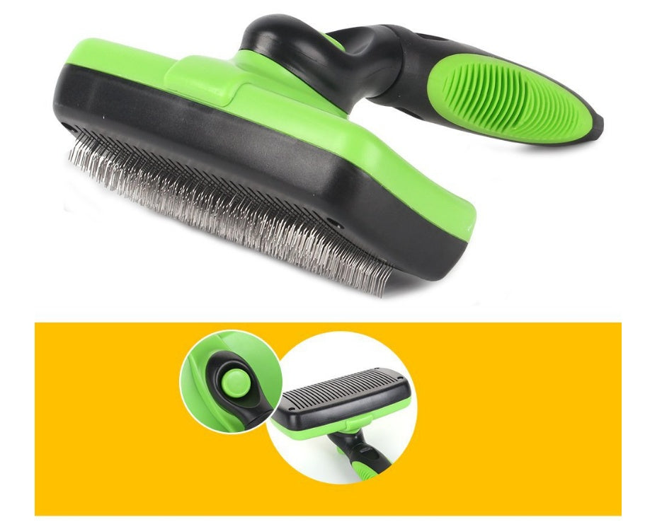 Pet Self Cleaning Slicker Brush - 𝓢𝓱𝓸𝓹𝓵𝓮𝓬𝔂