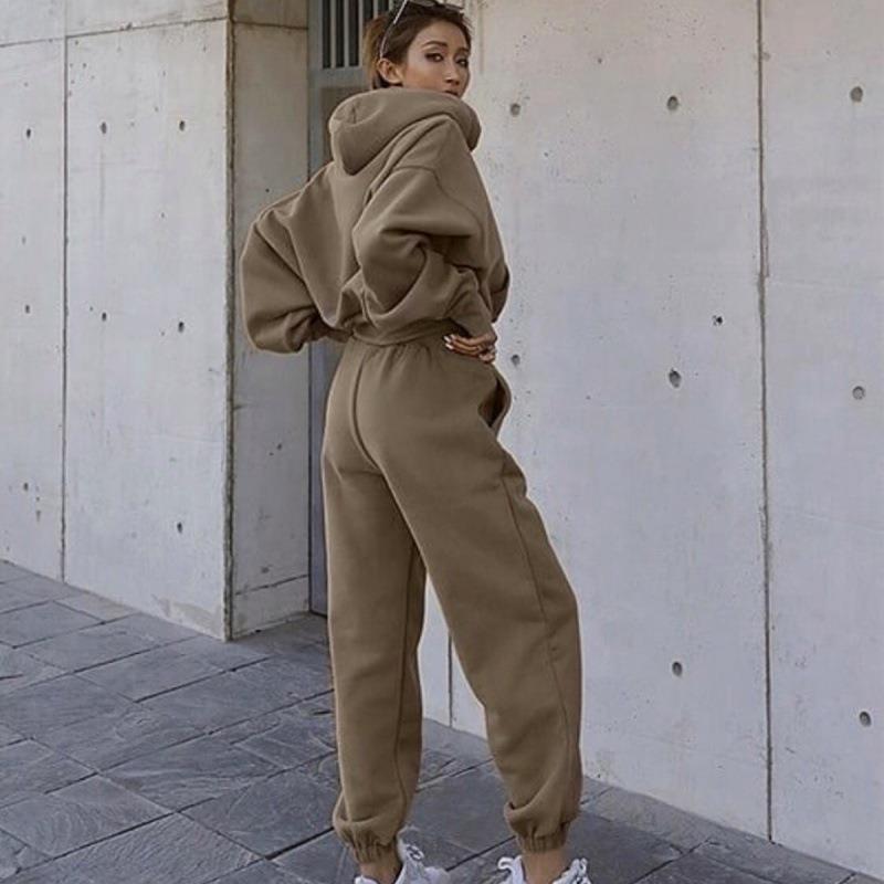 New Style Autumn And Winter Women's New Casual Hoodie Coat Sports Suit - 𝓢𝓱𝓸𝓹𝓵𝓮𝓬𝔂