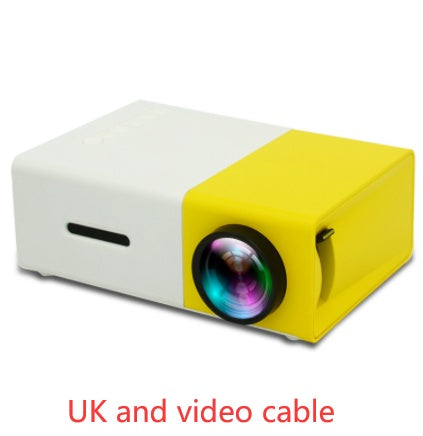Portable Projector 3D Hd Led Home Theater Cinema HDMI-compatible Usb Audio Projector Yg300 Mini Projector - 𝓢𝓱𝓸𝓹𝓵𝓮𝓬𝔂