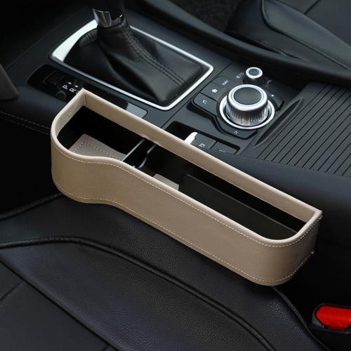 PU Car Organizer Seat Gap Storage Box Car Seat Side Slit for Wallet Phone Coins Cigarette Keys Cards Car Accessories - 𝓢𝓱𝓸𝓹𝓵𝓮𝓬𝔂