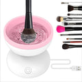 Electric Makeup Brush Cleaner Machine Portable Automatic USB Cosmetic Brush Cleaner Tools For All Size Beauty Makeup Brushes Set - 𝓢𝓱𝓸𝓹𝓵𝓮𝓬𝔂