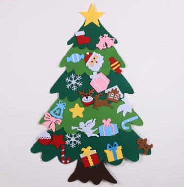 DIY Felt Christmas Tree With Three-dimensional Christmas Tree - 𝓢𝓱𝓸𝓹𝓵𝓮𝓬𝔂