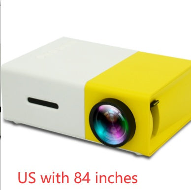 Portable Projector 3D Hd Led Home Theater Cinema HDMI-compatible Usb Audio Projector Yg300 Mini Projector - 𝓢𝓱𝓸𝓹𝓵𝓮𝓬𝔂