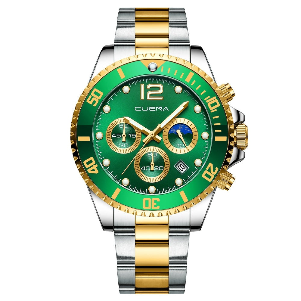 Fashion Casual Steel Band Six Needle Steel Band Watch - 𝓢𝓱𝓸𝓹𝓵𝓮𝓬𝔂