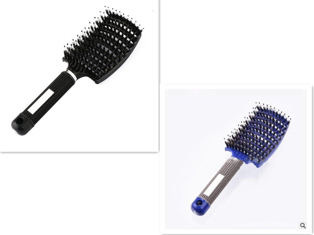 Hairbrush Anti Klit Brushy Haarborstel Women Detangler Hair Brush Bristle Nylon Scalp Massage  Teaser Hair Brush Comb - 𝓢𝓱𝓸𝓹𝓵𝓮𝓬𝔂