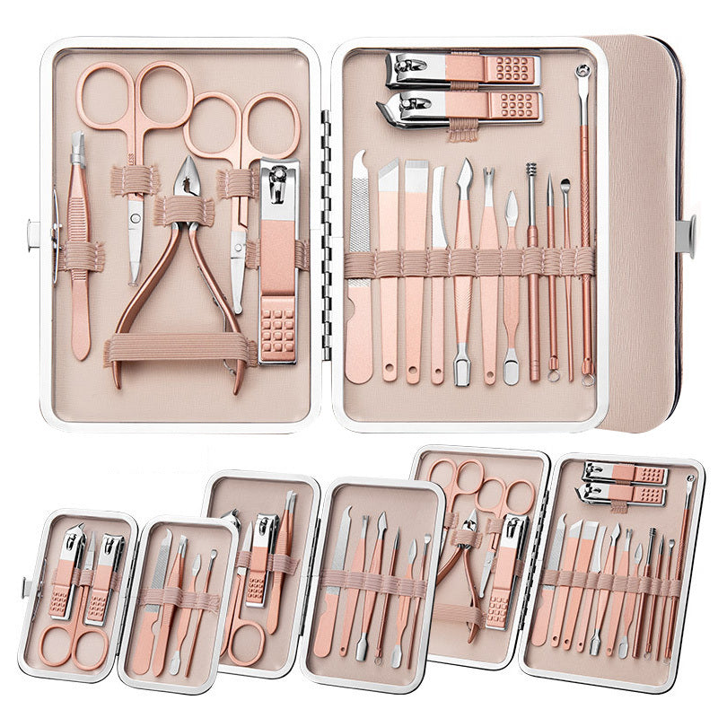 Professional Scissors Nail Clippers Set Ear Spoon Dead Skin Pliers Nail Cutting Pliers Pedicure Knife Nail Groove Trimmers - 𝓢𝓱𝓸𝓹𝓵𝓮𝓬𝔂