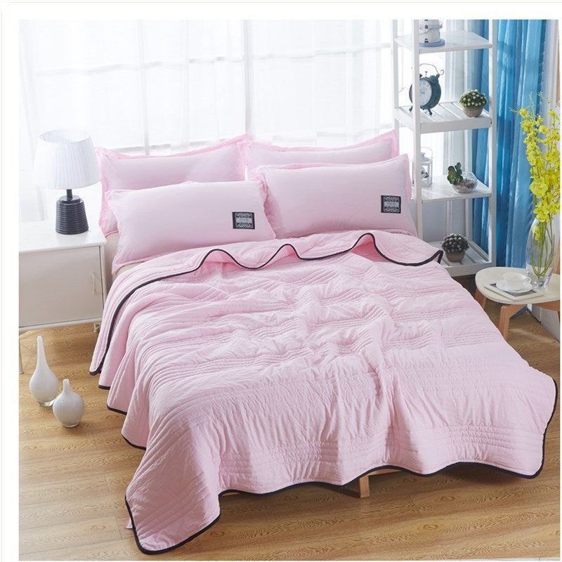 Cooling Blankets Pure Color Summer Quilt Plain Summer Cool Quilt Compressible Air-conditioning Quilt Quilt Blanket - 𝓢𝓱𝓸𝓹𝓵𝓮𝓬𝔂