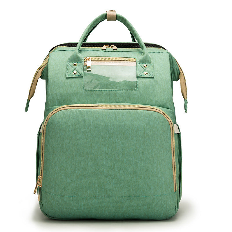 USB Charging Version Mommy Bed Backpack Folding Large Capacity Multi-function - 𝓢𝓱𝓸𝓹𝓵𝓮𝓬𝔂