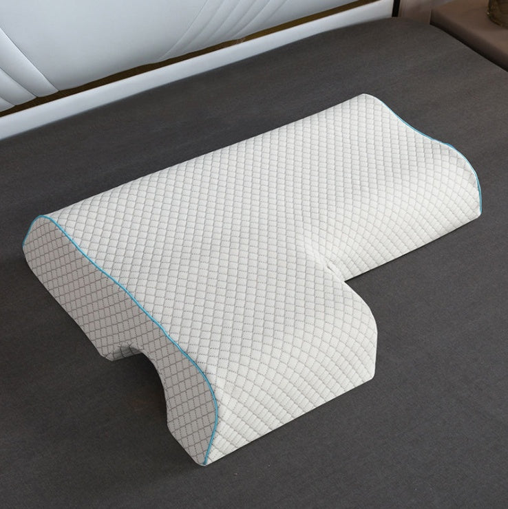 Couples Pillow Arched Cuddle Pillow With Slow Rebound Memory Foam For Arm Rest Hand Pillow - 𝓢𝓱𝓸𝓹𝓵𝓮𝓬𝔂