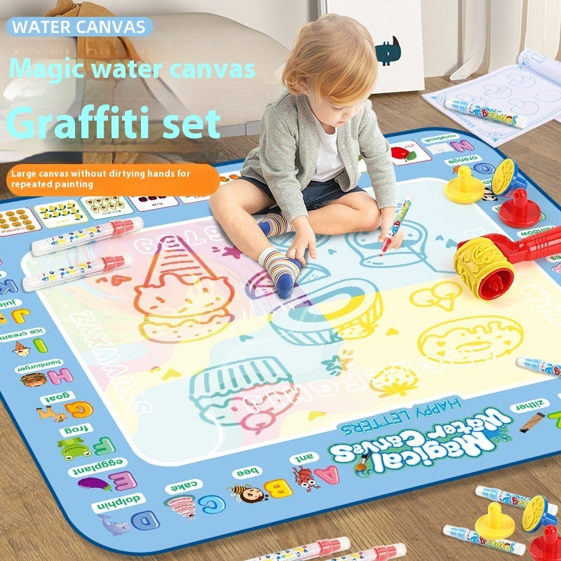 Cloth Toy Clear Water Painting Drawing Board Magic Color Graffiti Blanket Water Picture Book