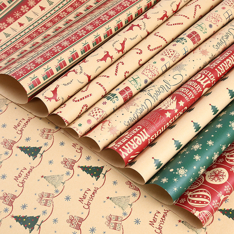 Thickened Wrapping Paper For Christmas Gifts - 𝓢𝓱𝓸𝓹𝓵𝓮𝓬𝔂