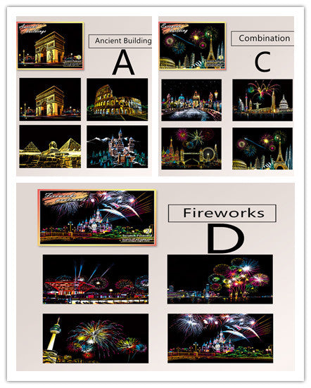 Scratch Painting - Kratzmalerei - 𝓢𝓱𝓸𝓹𝓵𝓮𝓬𝔂