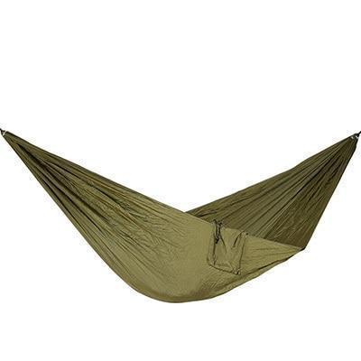 Backpacking Hammock - Portable Nylon Parachute Outdoor Double Hammock - 𝓢𝓱𝓸𝓹𝓵𝓮𝓬𝔂