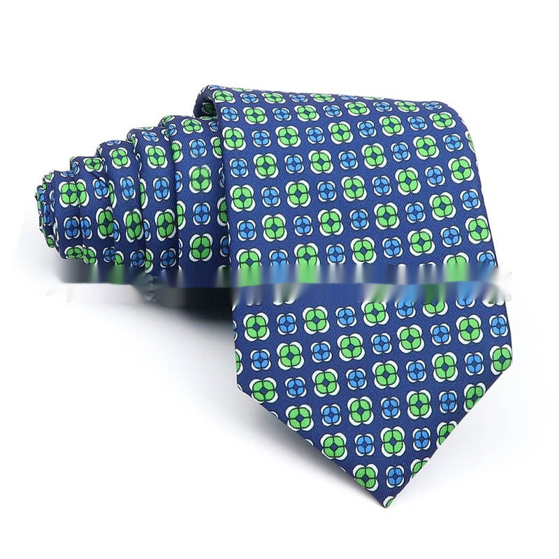 Business Polyester Men's Printed Workplace Tie - 𝓢𝓱𝓸𝓹𝓵𝓮𝓬𝔂