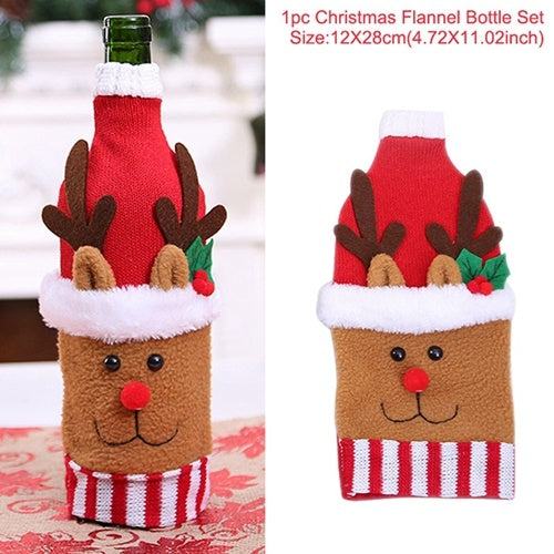 Christmas Decorations Christmas Wine Bottle Socks - 𝓢𝓱𝓸𝓹𝓵𝓮𝓬𝔂