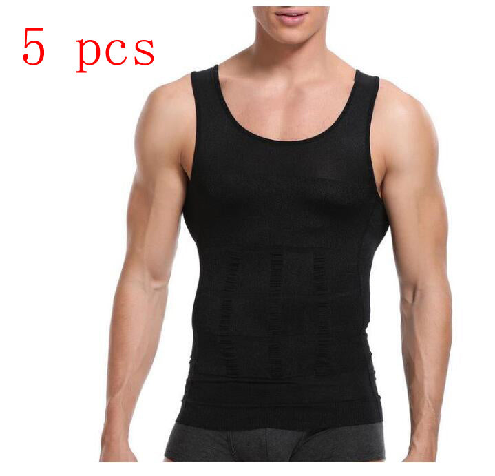 Men Body Tummy Shaper Vest - 𝓢𝓱𝓸𝓹𝓵𝓮𝓬𝔂