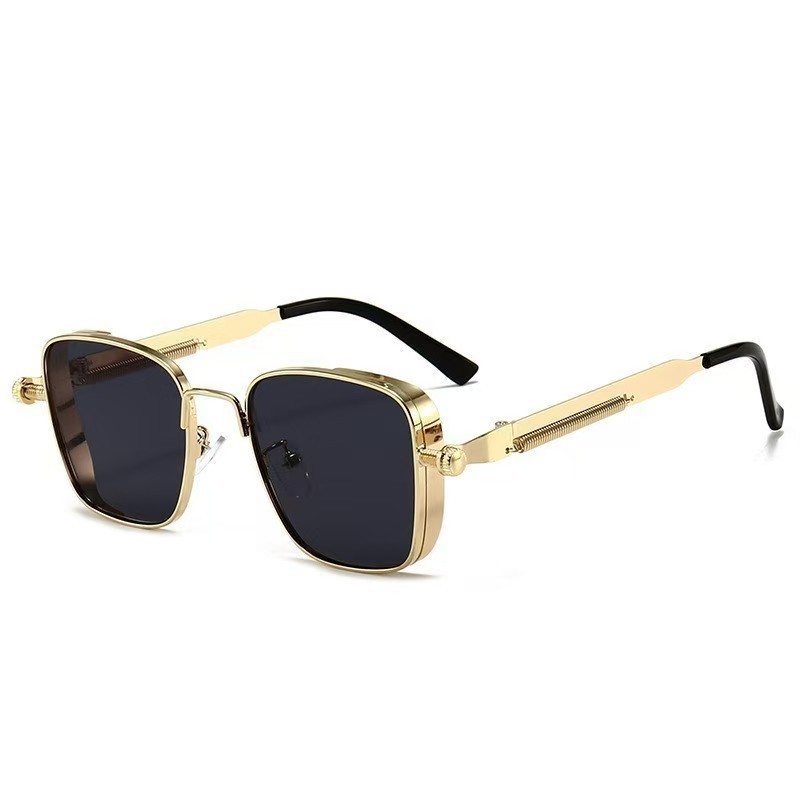 Men's Box Metal Retro UV Sun Glasses - 𝓢𝓱𝓸𝓹𝓵𝓮𝓬𝔂